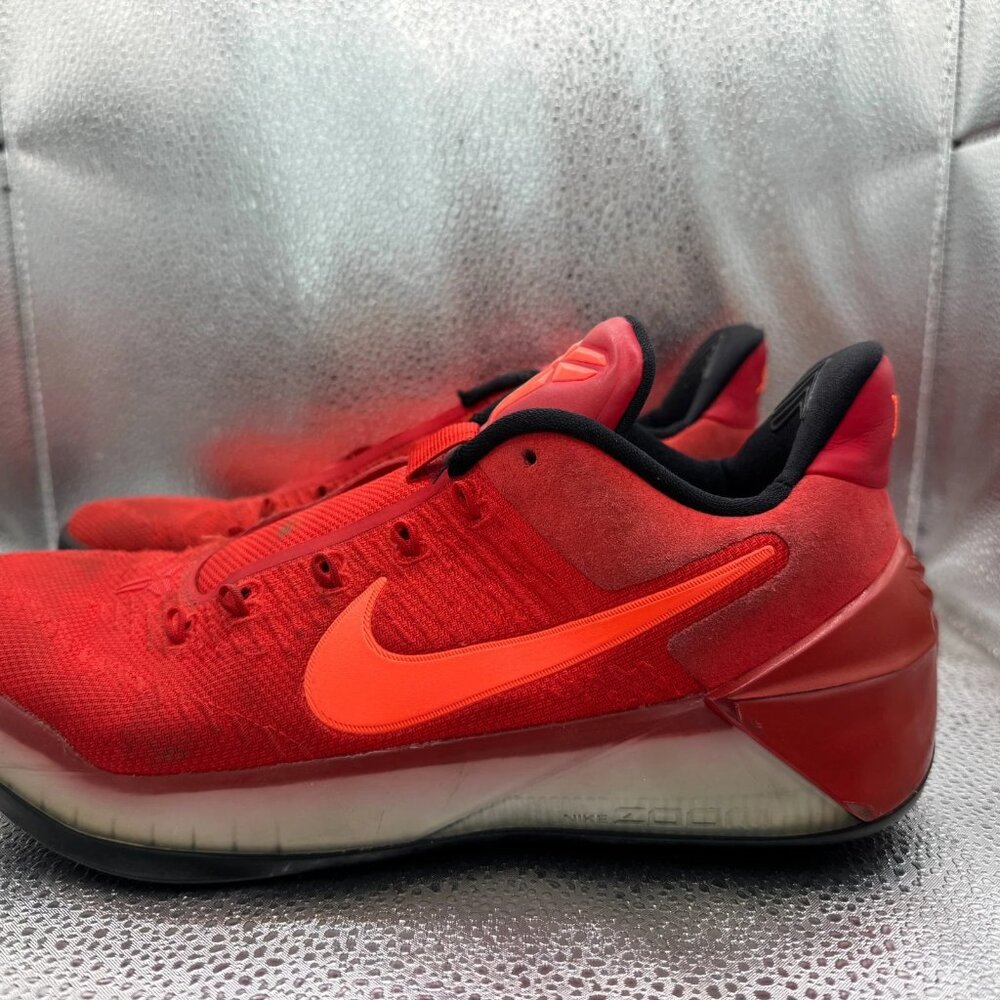 Size 7 Nike Mens Kobe AD University Red Black Logo Basketball Shoes 852425-608 - Picture 8 of 12